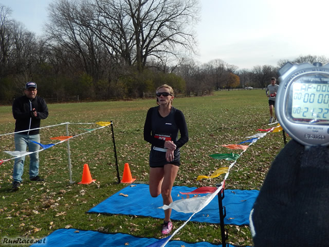 Women's Masters Champion Paula Gaspardo of RKPT XC : Sunday November 9, 2014