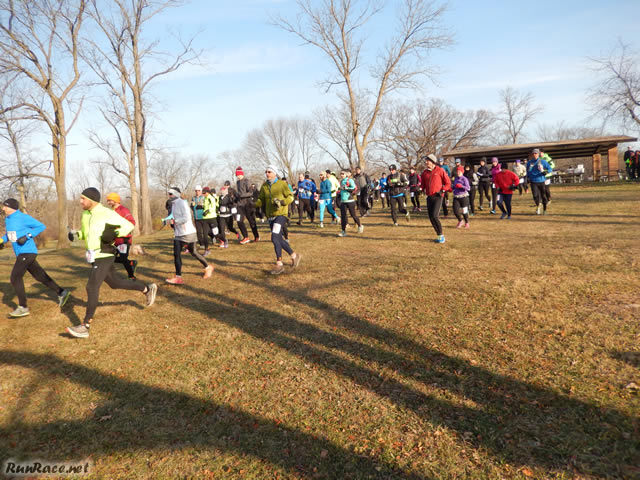 And They're Off... Start of Devonian Fall 50-Km : Saturday November 15, 2014