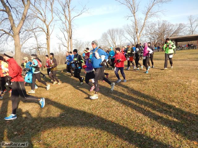 And They're Off... Start of Devonian Fall 50-Km : Saturday November 15, 2014