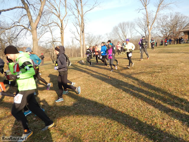 And They're Off... Start of Devonian Fall 50-Km : Saturday November 15, 2014