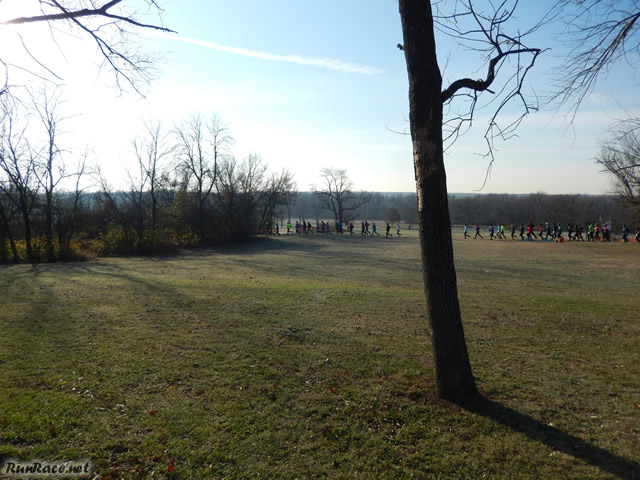 And They're Off... Start of Devonian Fall 50-Km : Saturday November 15, 2014