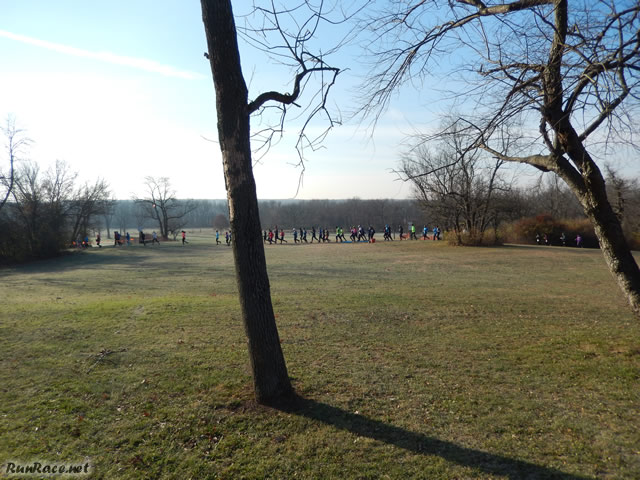 And They're Off... Start of Devonian Fall 50-Km : Saturday November 15, 2014