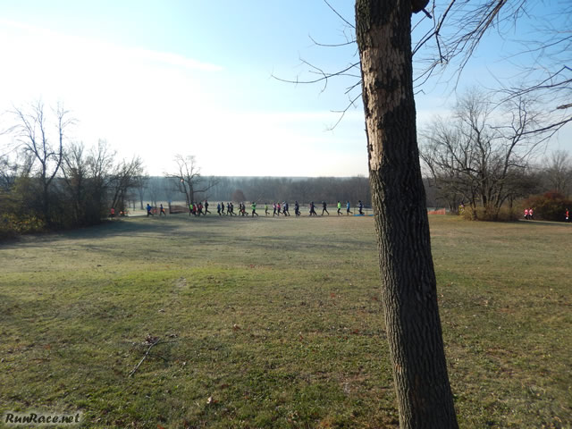 And They're Off... Start of Devonian Fall 50-Km : Saturday November 15, 2014