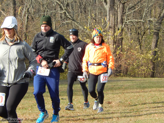 And They're Off... Start of Devonian Fall 25-Km : Saturday November 15, 2014