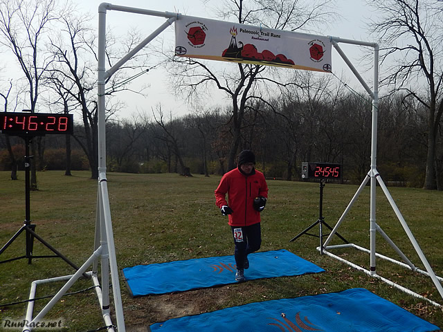 Top 25-Km Merge with 50-Km First Lappers Along the Parade Loop : Saturday November 15, 2014