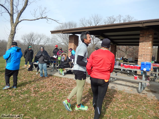 Top 25-Km Merge with 50-Km First Lappers Along the Parade Loop : Saturday November 15, 2014