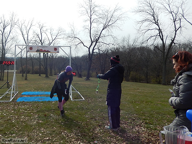 25-Km Runners Making Their Finish Line : Saturday November 15, 2014