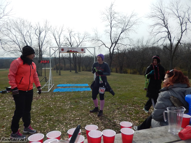 25-Km Runners Making Their Finish Line : Saturday November 15, 2014