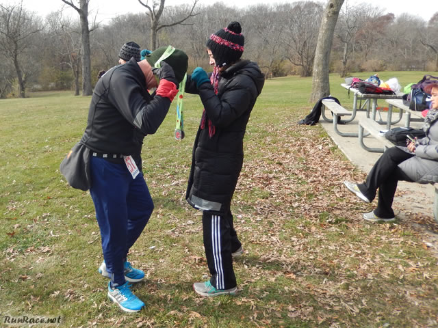 25-Km Runners Making Their Finish Line : Saturday November 15, 2014