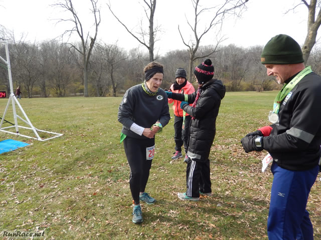 25-Km Runners Making Their Finish Line : Saturday November 15, 2014