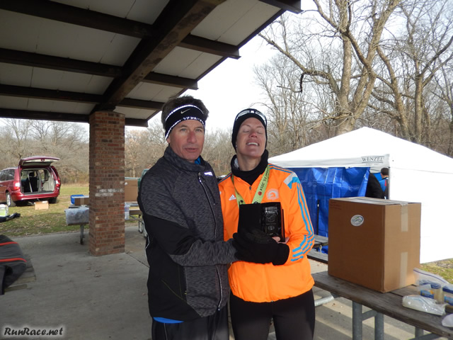 25-Km Masters Top Female, Stephanie Ebert : Saturday November 15, 2014