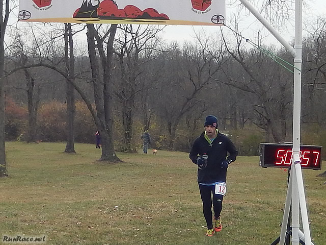 50-Km Runner Mark Carlson, Earns an Age Division Award : Saturday November 15, 2014
