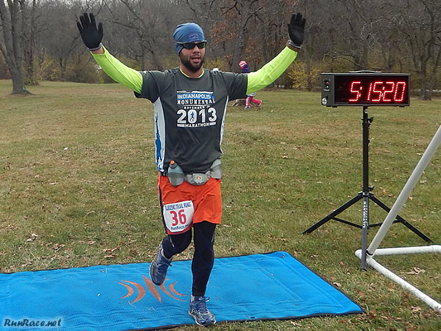 50-Km First-timer, Kevin Listro Makes it Look Easy at the Finish Line : Saturday November 15, 2014