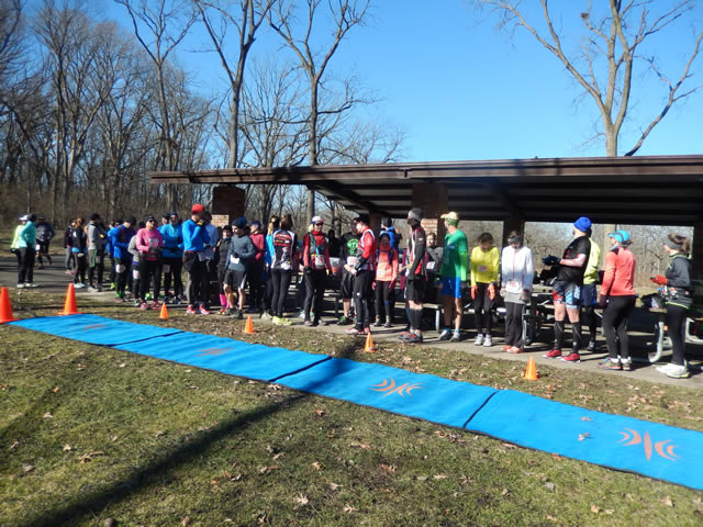 Start of Ordovician Spring 25-Km : Saturday March 28, 2015