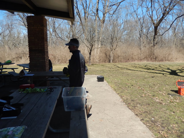 Action at Palos Park Woods-North, Grove #1 : Saturday March 28, 2015