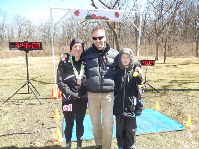 Action at Palos Park Woods-North, Grove #1 : Saturday March 28, 2015