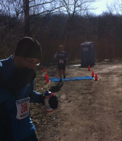 Action at Ordovician Green Aid Station : Saturday March 28, 2015