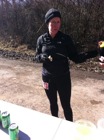 Action at Ordovician Green Aid Station : Saturday March 28, 2015