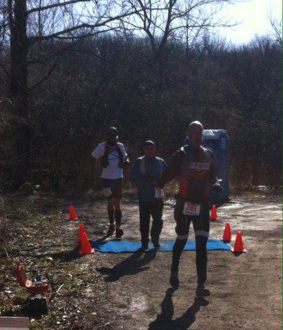 Action at Ordovician Green Aid Station : Saturday March 28, 2015