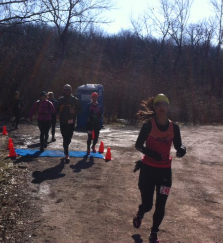 Action at Ordovician Green Aid Station : Saturday March 28, 2015