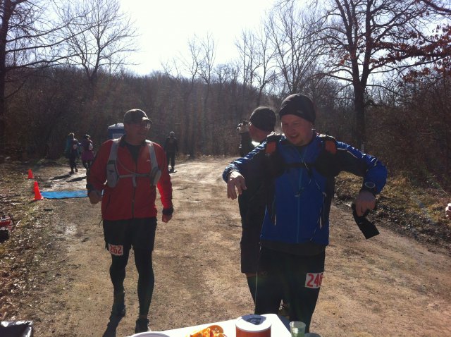 Action at Ordovician Green Aid Station : Saturday March 28, 2015