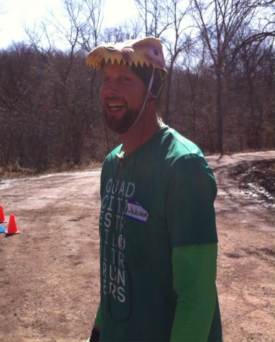 Action at Ordovician Green Aid Station : Saturday March 28, 2015