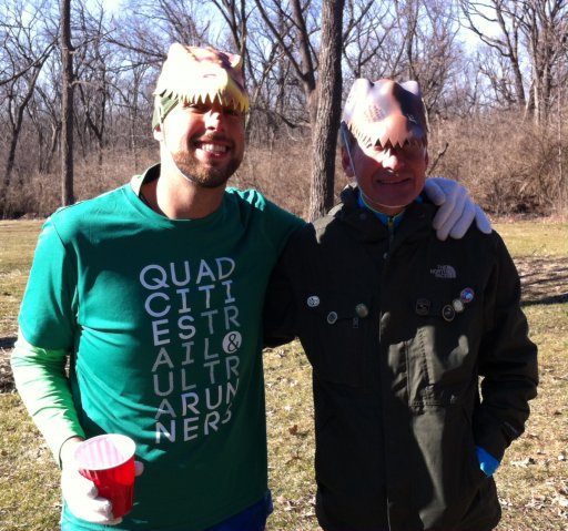 Action at Ordovician Green Aid Station : Saturday March 28, 2015