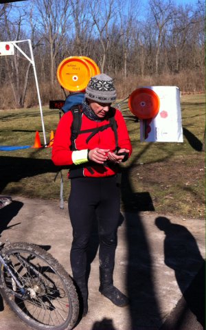 Action at Ordovician Green Aid Station : Saturday March 28, 2015