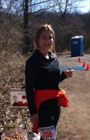 Action at Ordovician Green Aid Station : Saturday March 28, 2015
