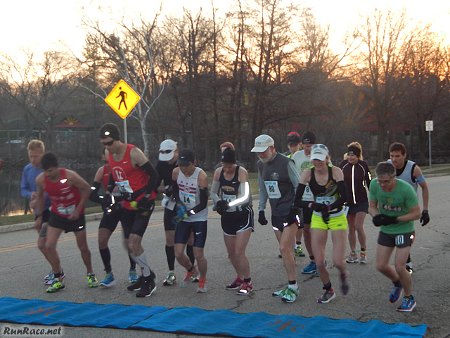 Start of the MadCity 100K National Championship