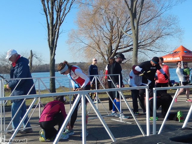 Action from the Finish Area of MadCity Ultras