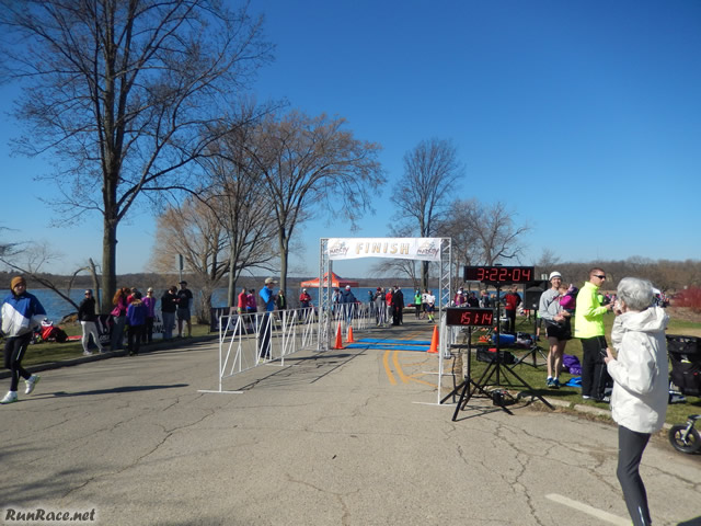 Action from the Finish Area of MadCity Ultras