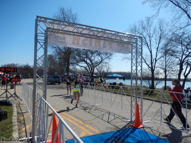 Action from the Finish Area of MadCity Ultras
