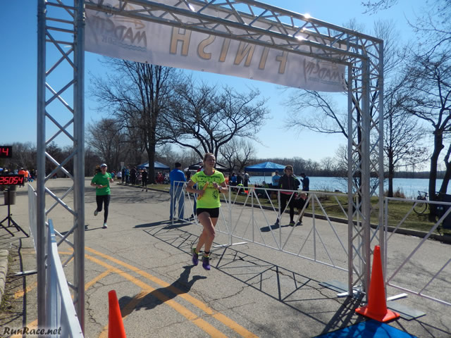Action from the Finish Area of MadCity Ultras