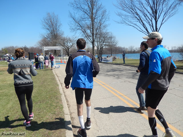 Action from the Finish Area of MadCity Ultras