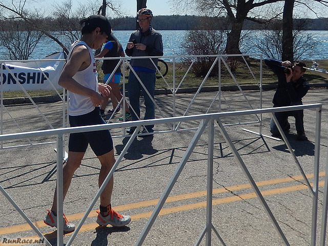 Action from the Finish Area of MadCity Ultras