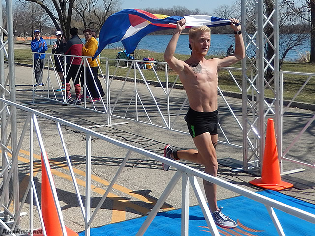 Action from the Finish Area of MadCity Ultras