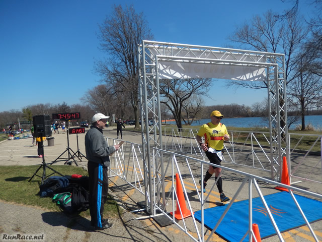 Action from the Finish Area of MadCity Ultras