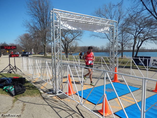Action from the Finish Area of MadCity Ultras
