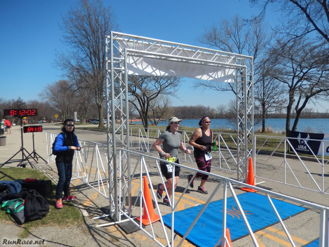 Action from the Finish Area of MadCity Ultras