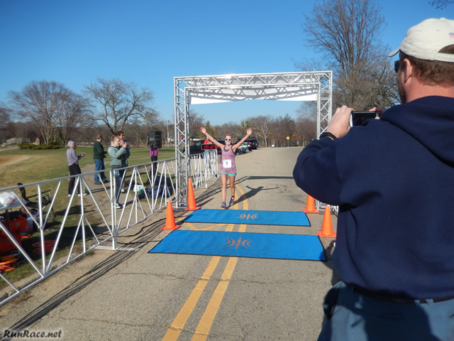 Action from the Finish Area of MadCity Ultras