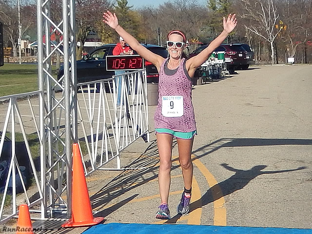 Action from the Finish Area of MadCity Ultras