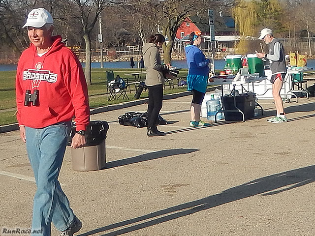 Action from the Finish Area of MadCity Ultras