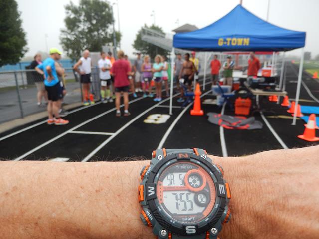 Early hours of the BLS 24-12-6 Hour track ultra run.