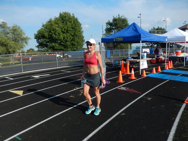 Nine hours into the 24-Hour event (8 for the 12-Hour event) pacing through the late-afternoon heat.