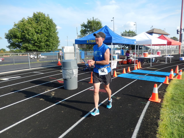 Nine hours into the 24-Hour event (8 for the 12-Hour event) pacing through the late-afternoon heat.