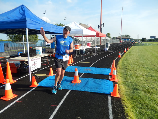 Nine hours into the 24-Hour event (8 for the 12-Hour event) pacing through the late-afternoon heat.