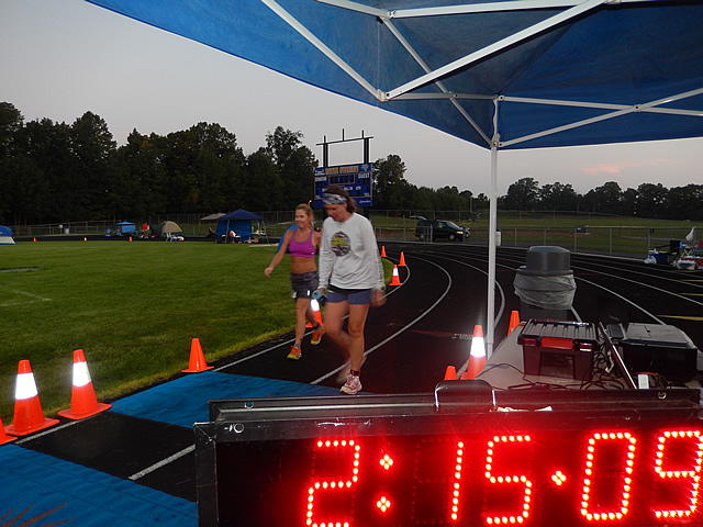 6:30 am... the dawn of day-two for 24-hour runners.