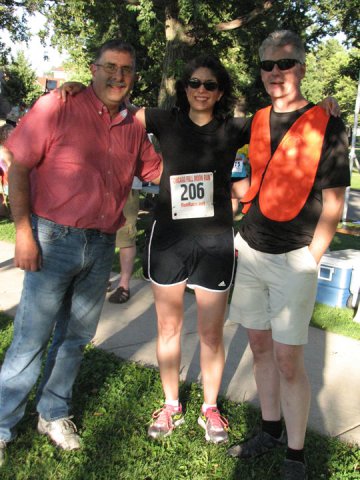 Pre-race bustle : Wednesday July 29th