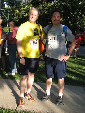 Pre-race bustle : Wednesday July 29th